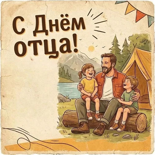 18 октября 2026 - С днем отца!