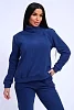 Женский костюм с брюками 35355 / васильковый №12
