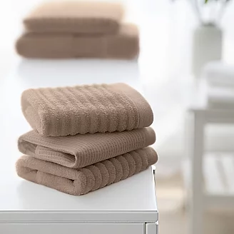 Набор махровых салфеток "Soft Silver" / Песчаный берег