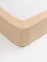 Простыня трикотажная на резинке Комфорт / Бежевый