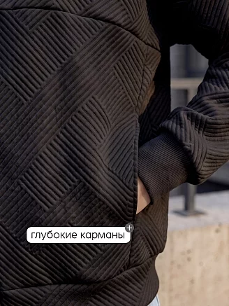 Женский бомбер 20693 / черный
