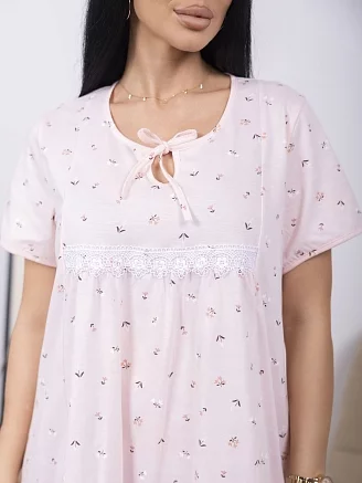 Женская ночная сорочка мод.2263 / Розовый