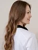 Халат медицинский женский М-077 Элит-145/Стрейч / белый №11
