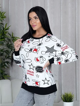Женская кофта Женева / Белый