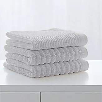 Набор махровых салфеток "Soft Silver" / Благородное серебро