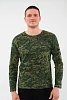 Лонгслив мужской из рибаны / Пиксель