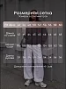 Женский свитшот оверсайз С1 / Черный (красные сердечки) №8