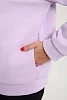 Женская толстовка с капюшоном 84308 / лаванда №7