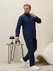 Костюм медицинский мужской М-178 Элит-145/Стрейч / черника №12