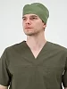 Костюм медицинский хирург М-150 бязь / серо-зеленый №6