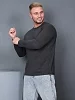Мужской лонгслив Рейнир / антрацитовый №3