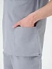 Костюм медицинский хирург М-150 бязь / серый №8