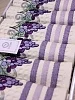 Набор кухонных полотенец 35*50 вафельное полотно 6 шт. / Виноград №1
