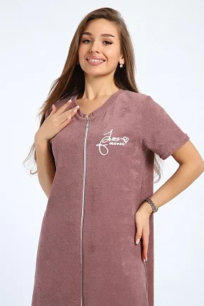 Халат женский 5719 / кофе