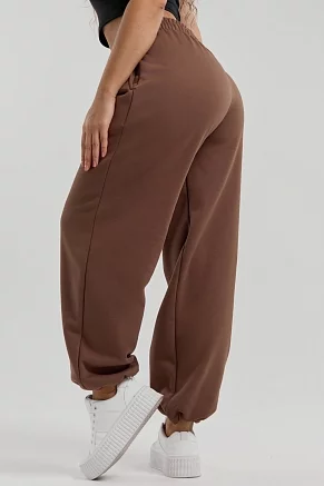 Женские брюки 36981 / коричневый