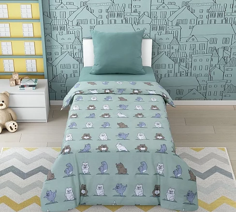 Постельное белье Comfy Simple перкаль / Намасте тр