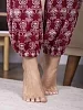 Женский костюм с брюками мод.2274/1 / Бордовый №10