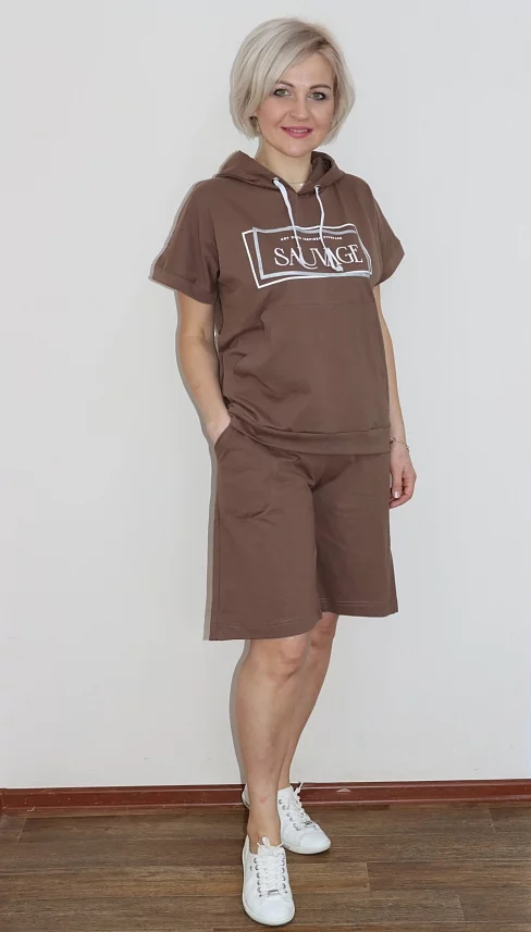 Женский костюм с шортами К3060.17