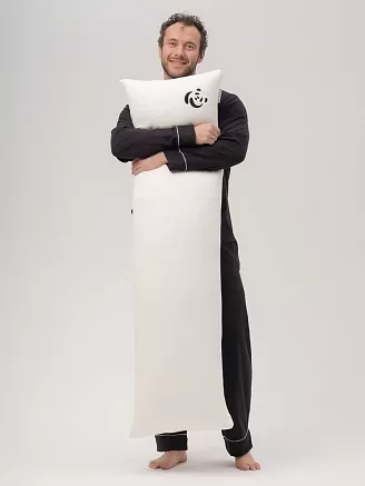 Подушка с эффектом памяти PandaHug "Body pillow" дробленное ППУ