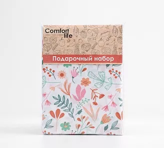 Набор полотенец рогожка 3 шт. / Летняя сказка