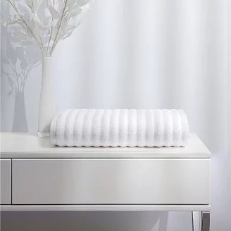 Полотенце махровое 460 гр/м2 "Soft Silver" / 70/140 Альпийский снег