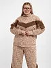 Женский костюм с брюками Мишель / Бежевый варенка №1