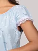 Женская сорочка мод.2160/3 / Голубой №4