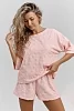Женский костюм с шортами 37043 / персиковый №12