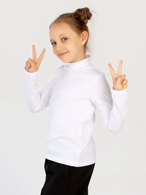 Водолазка детская арт. дк342бл / Белая