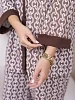 Женский костюм с брюками мод.2270 / Коричневый №6