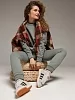 Женский костюм Либерти-2 / серо-зелёный №12