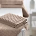Салфетка махровая "Soft Silver" / 30/30 Песчаный берег (тубус)