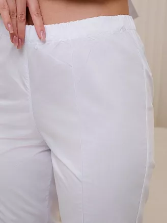 Костюм медицинский женский М-132 Тиси / белый