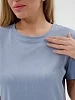 Костюм женский из лапши Леопард / Голубой №7