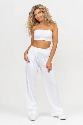 Женские брюки 36780 / белый