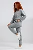 Женский костюм с брюками 7481 / винтаж серый №6