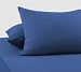Трикотажные наволочки с клапаном / Индиго