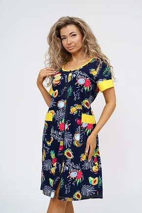 Халат женский 36946 / тропики