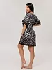 Женская сорочка Сор-112(Вис) / Серый (леопард) №3