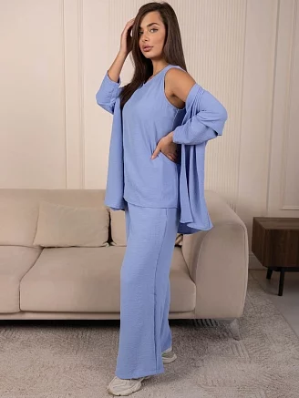 Женский костюм мод.2142/4 / Голубой