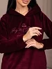 Женский костюм с брюками мод.2303/1 / Бордовый №6