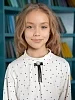 Детская школьная блузка Анастасия длинный рукав №3