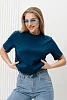 Футболка унисекс 8471/2 / изумруд №8