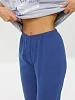 Женская пижама П-33(К) / Синий (надписи) №4