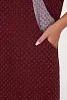 Платье женское 31766 / бордо №6