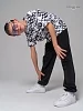 Детский костюм с брюками Daily men / черные шарики, черный макс №7