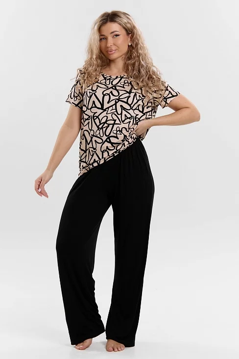 Женский костюм 36996 / молочный