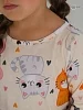 Детский костюм с легинсами Алиса / солнечные котики, оранж №4