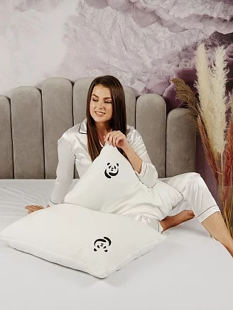 Подушка с эффектом памяти PandaHug 40x60 + саше "лаванда"