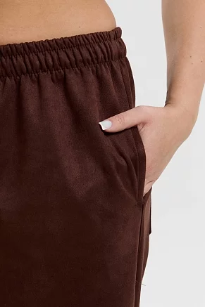 Женские брюки 36975 / шоколад